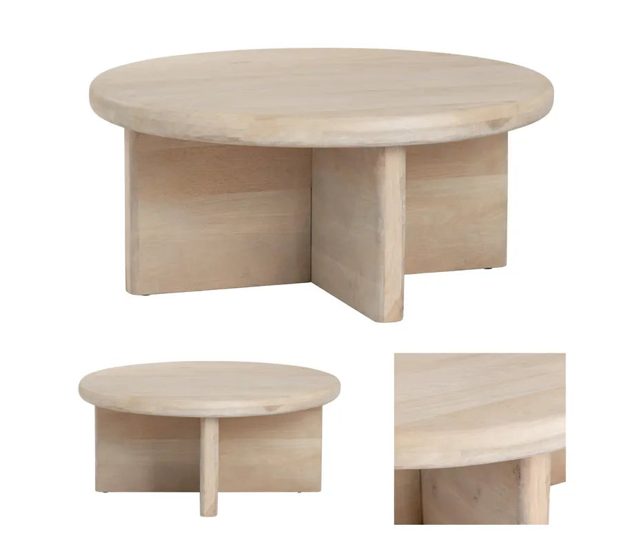 stained contemporary center table