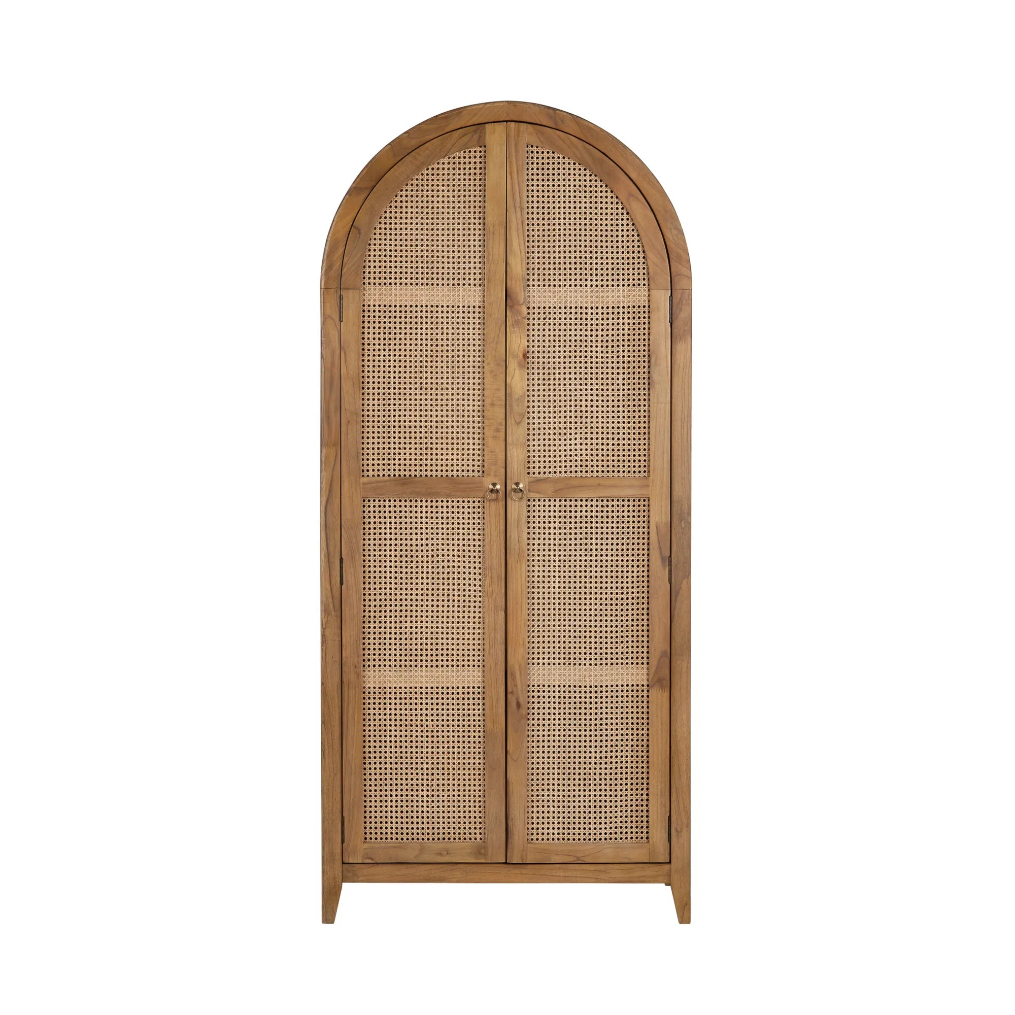  stained four door display