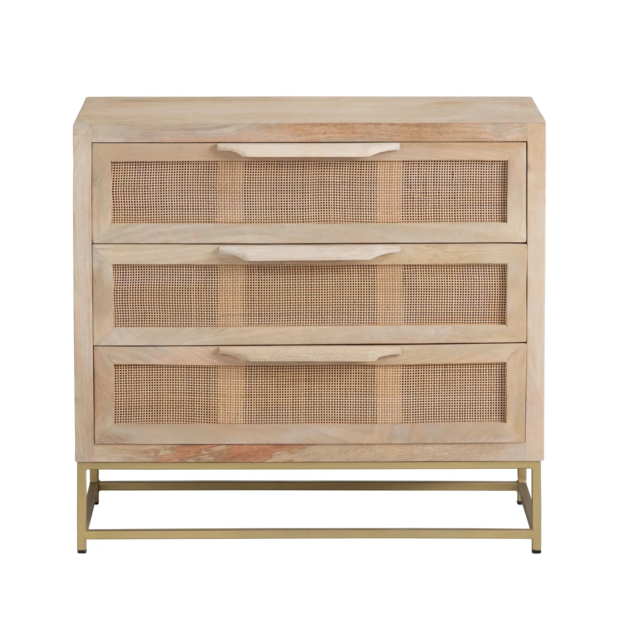  stained wood bedroom storage