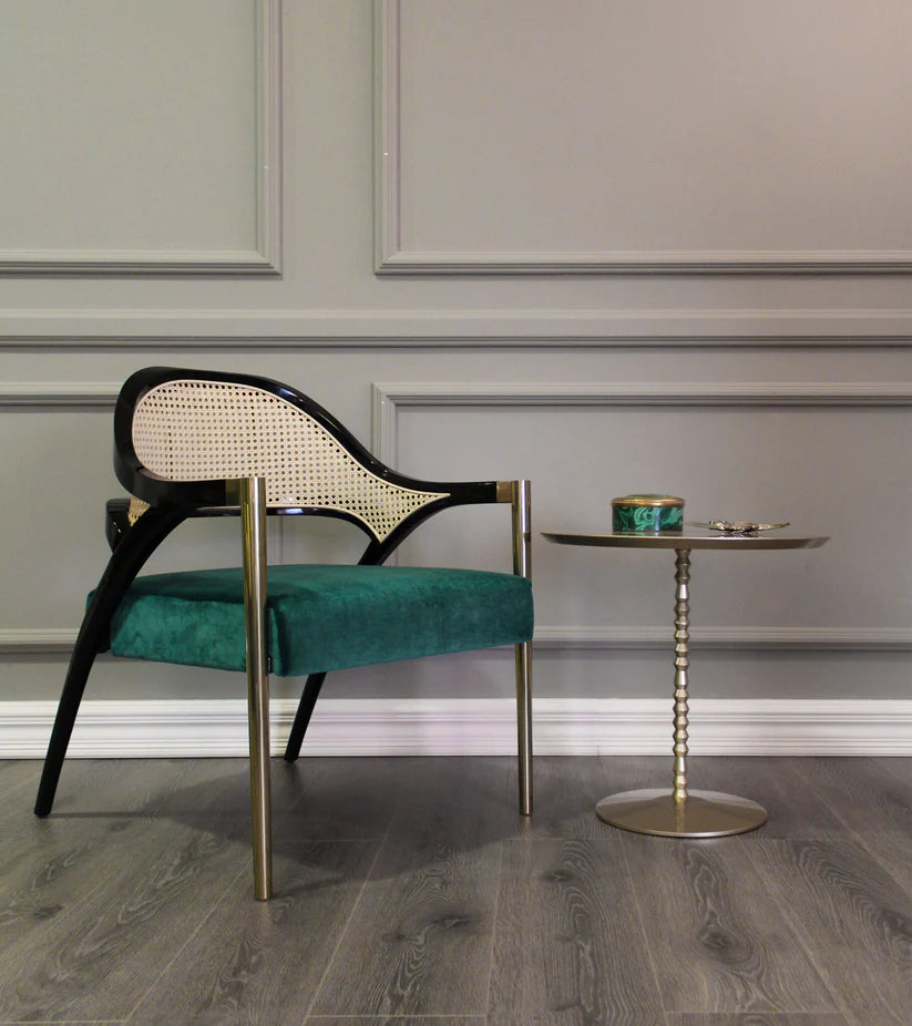stainless steel furniture accents