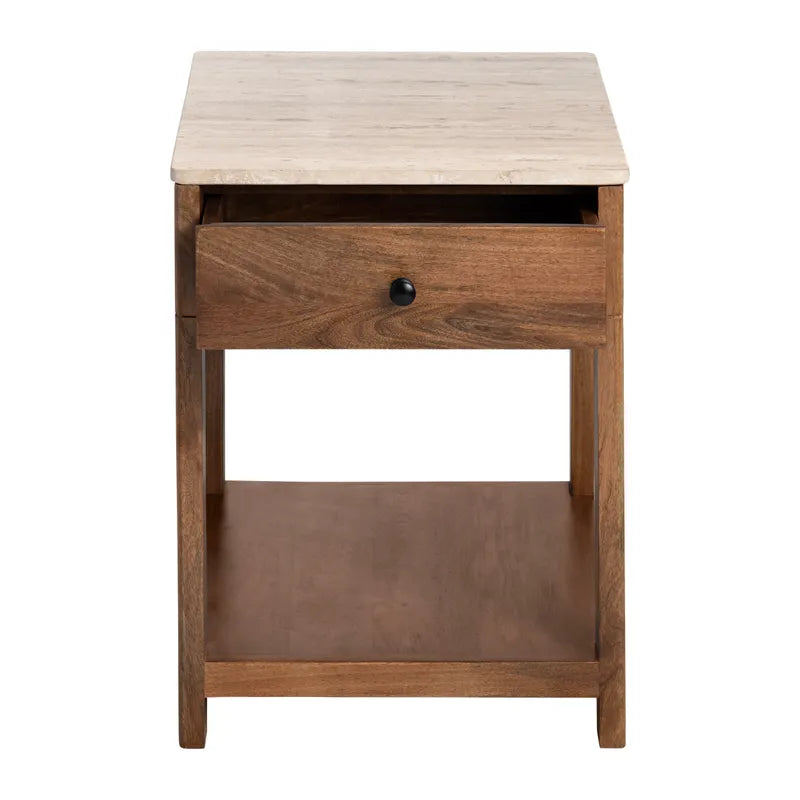 stone top side table