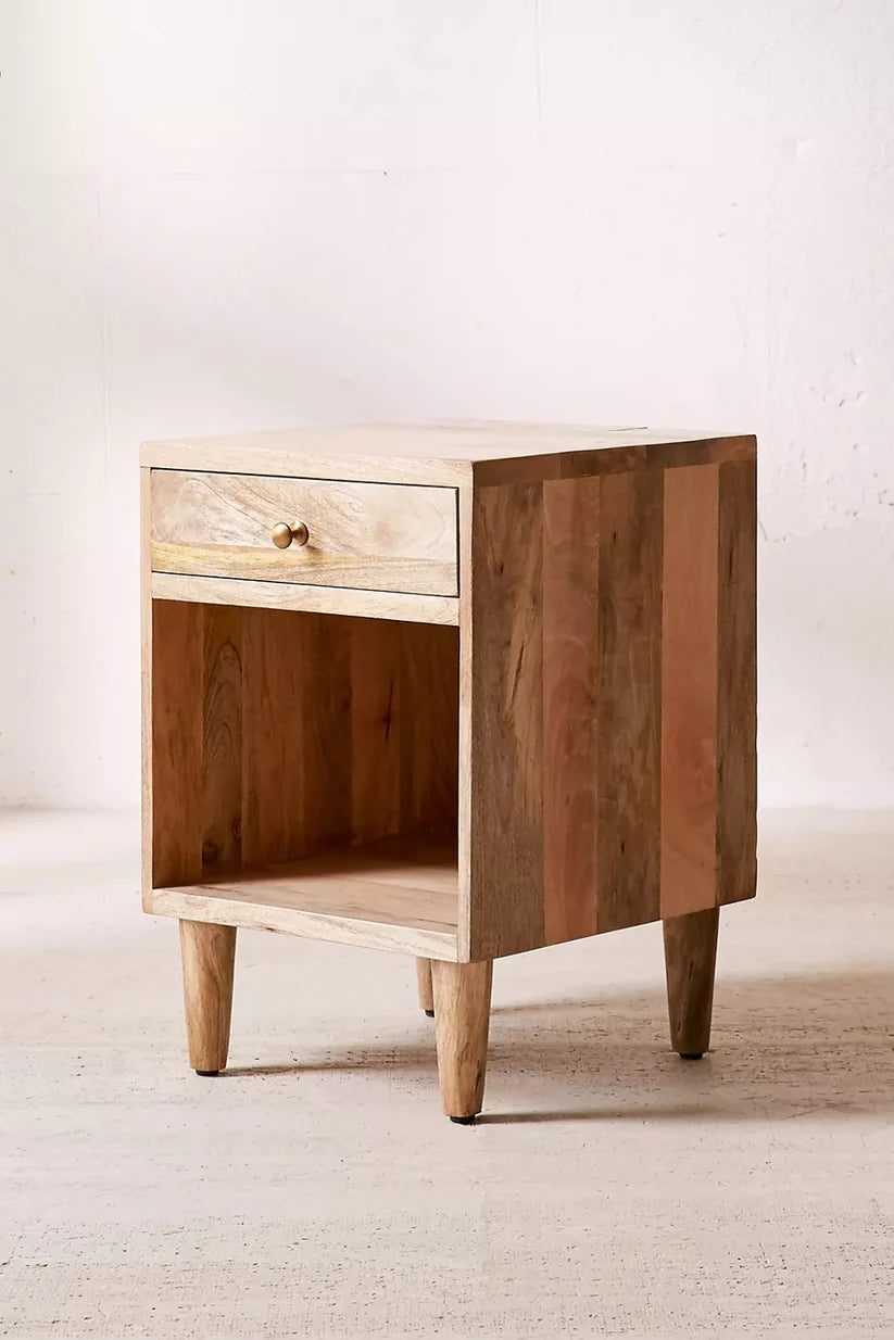 tapered leg nightstand