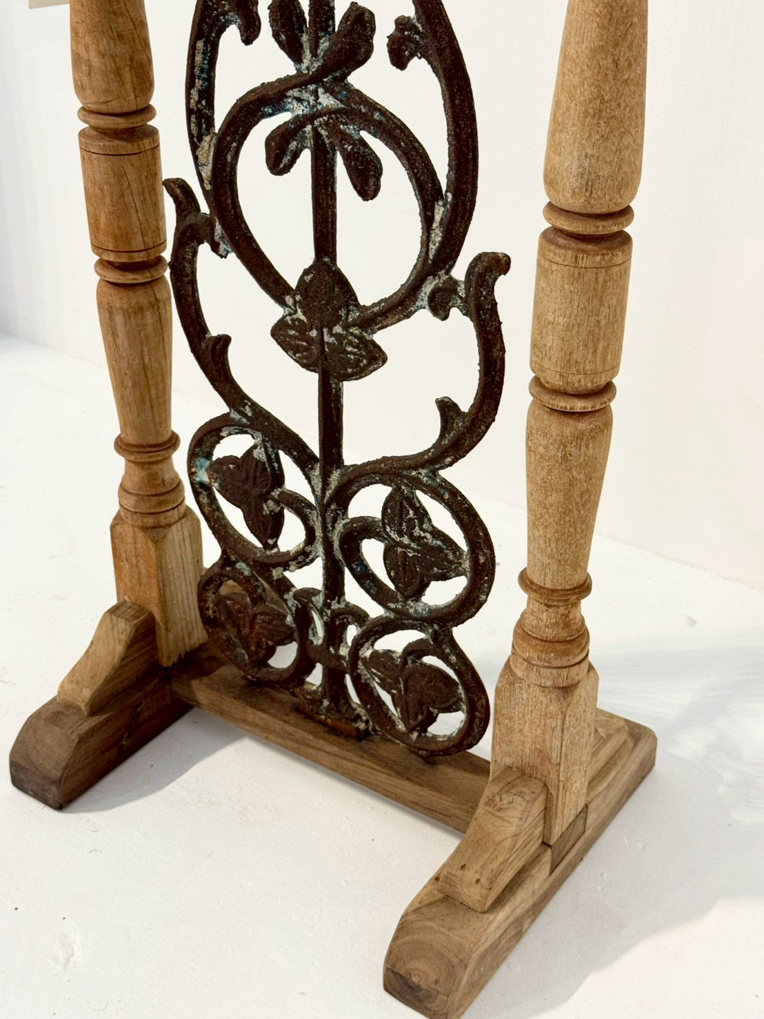 teak side table