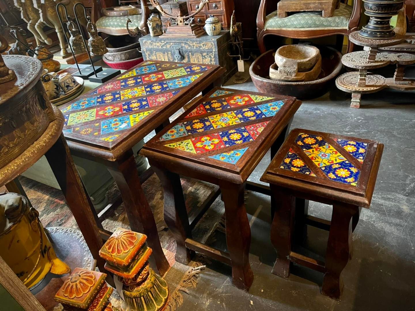 three table set