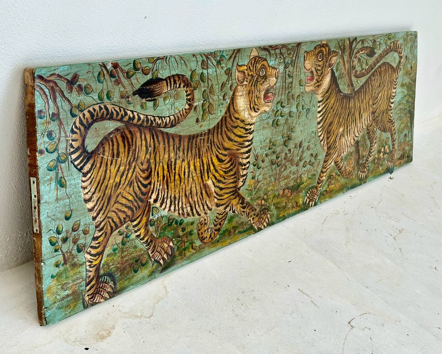 tiger painting panel
