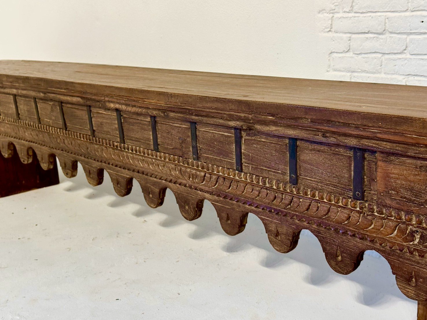 traditional design bench