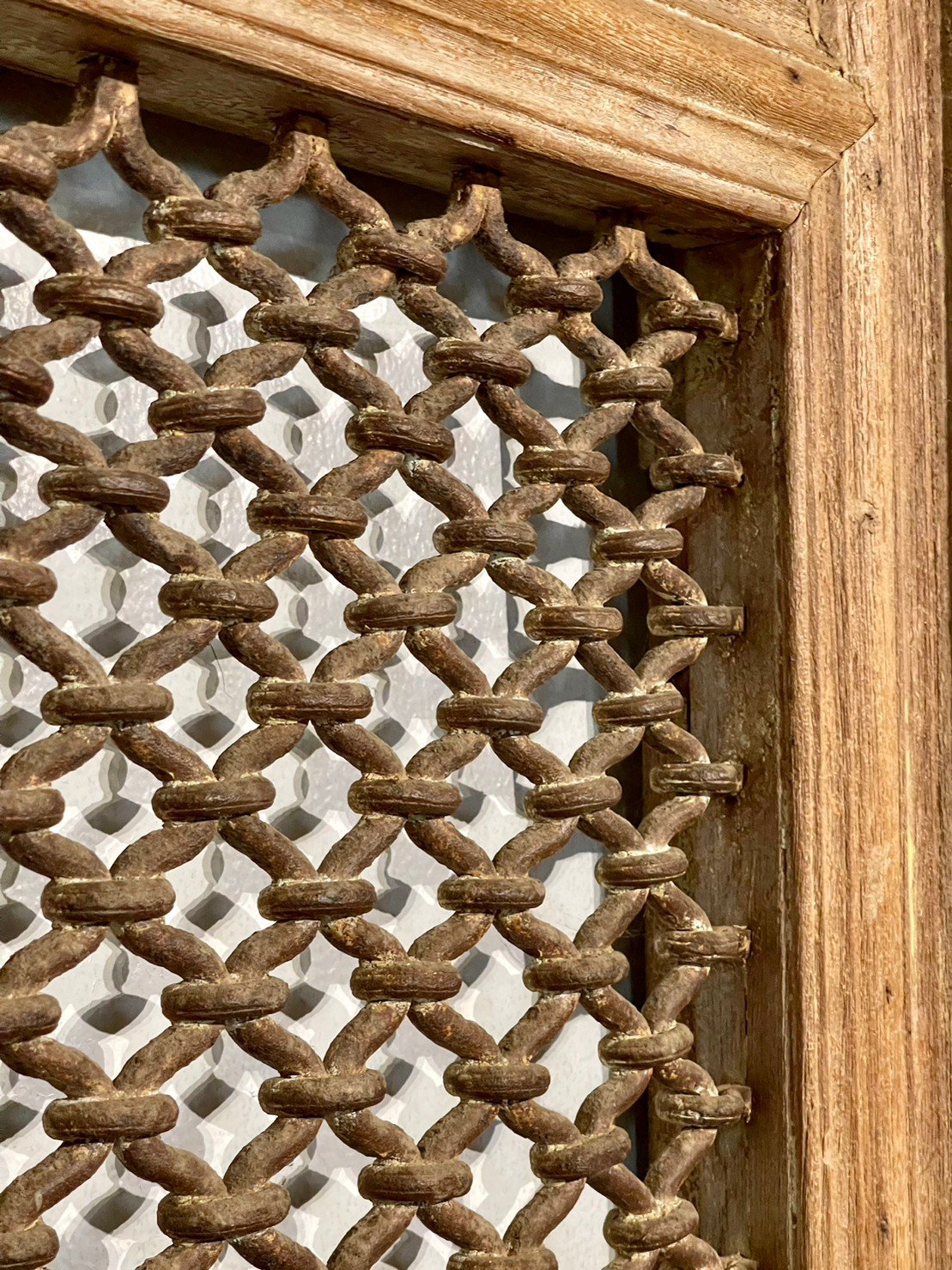 traditional door frame mirror