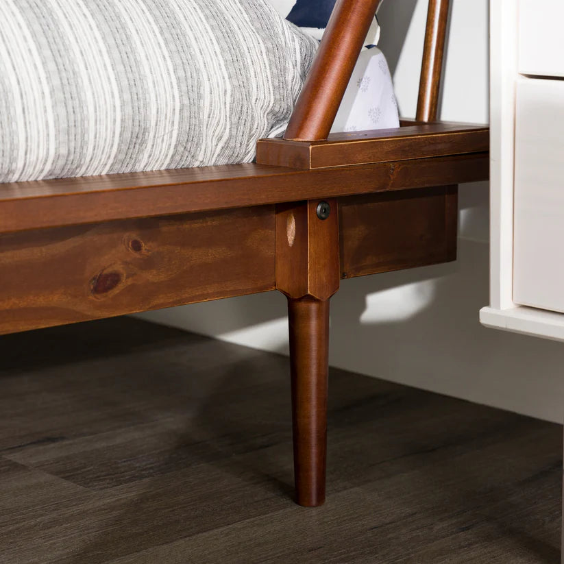 trendy mango wood bed