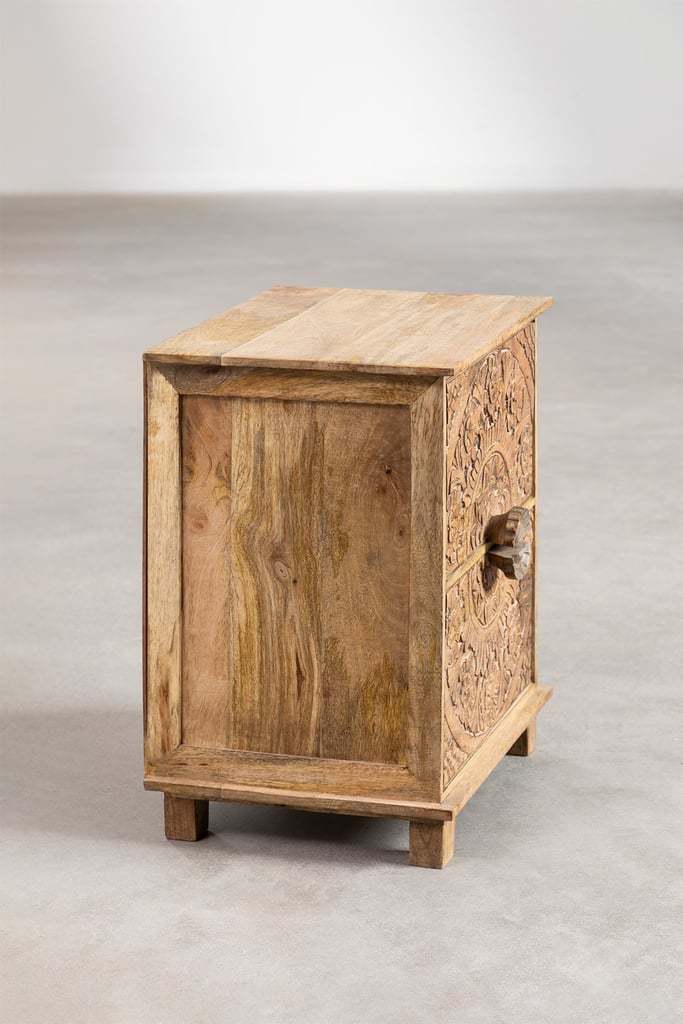  two drawer storage table