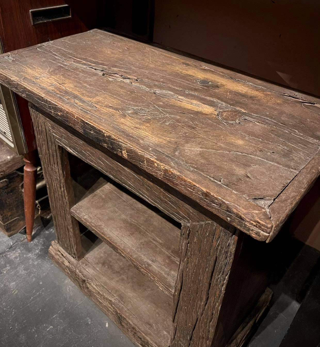 two shelf cabinet