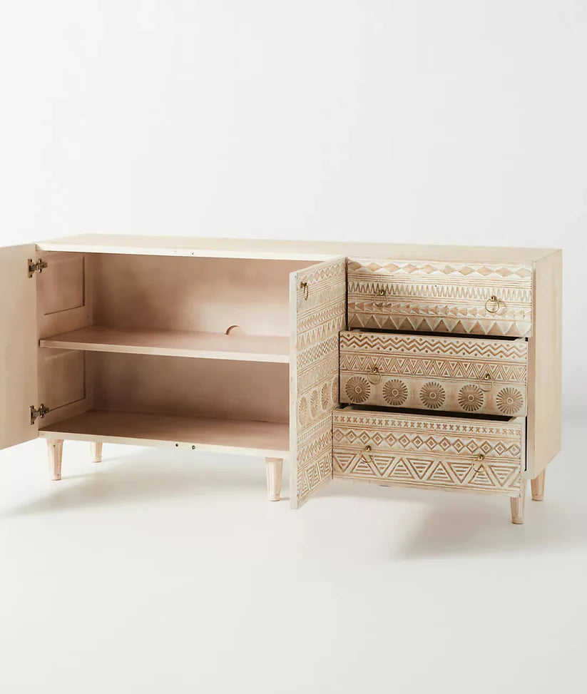 unique artisanal sideboard