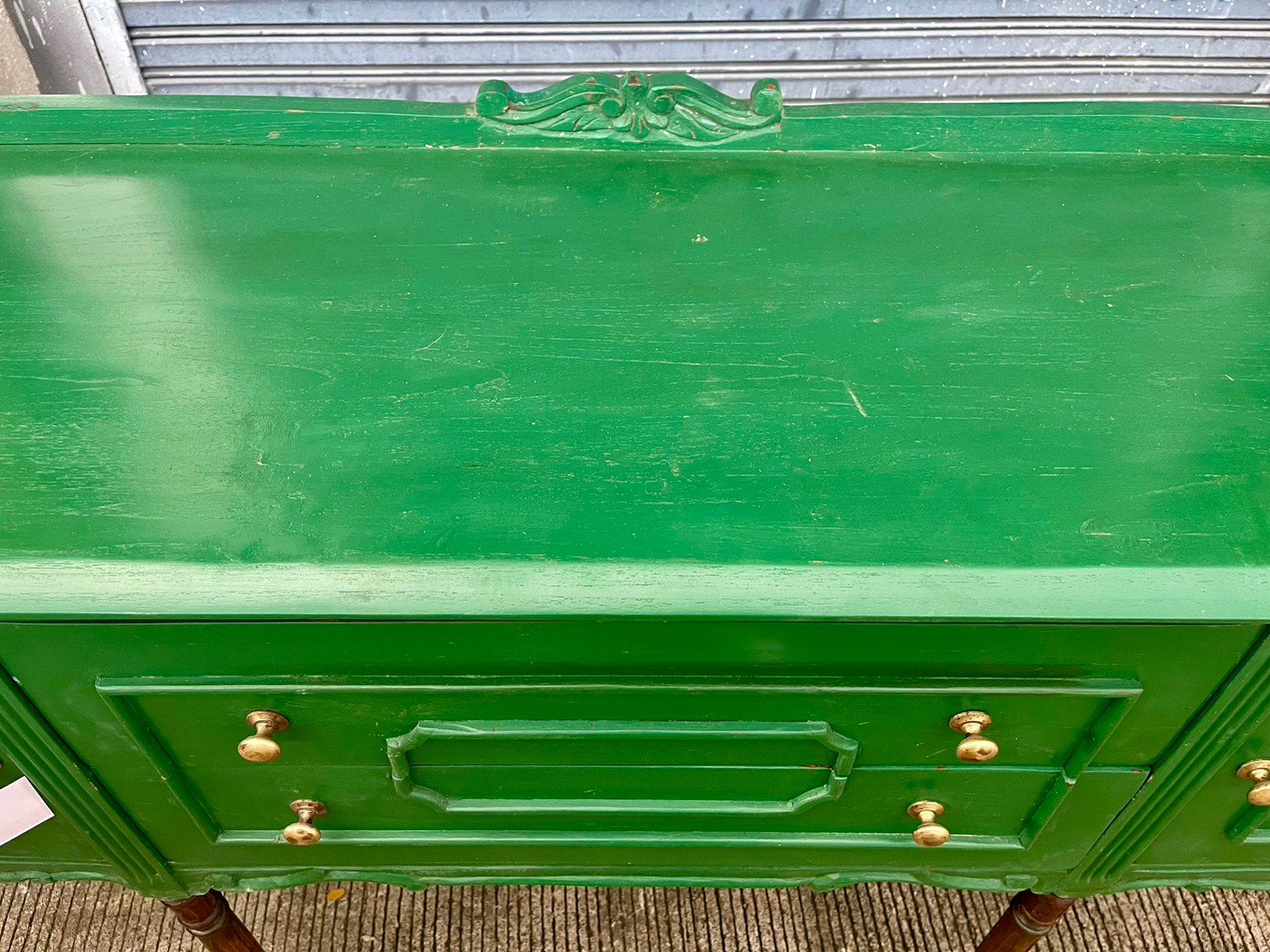 vintage wooden console tables