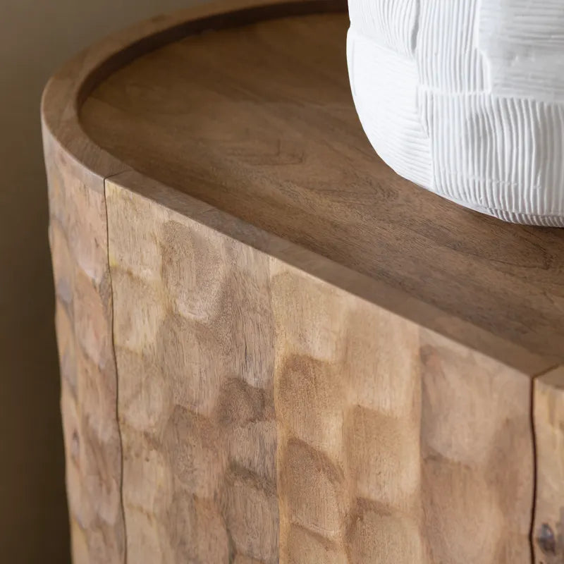  warm brown sideboard
