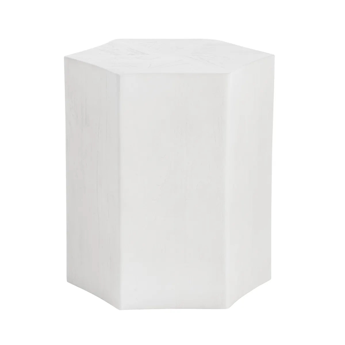 white wash end table