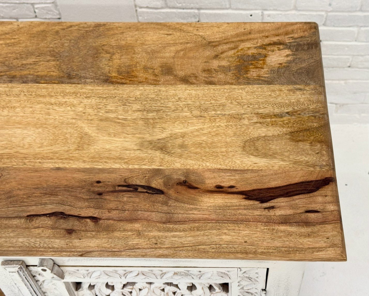  wood TV unit