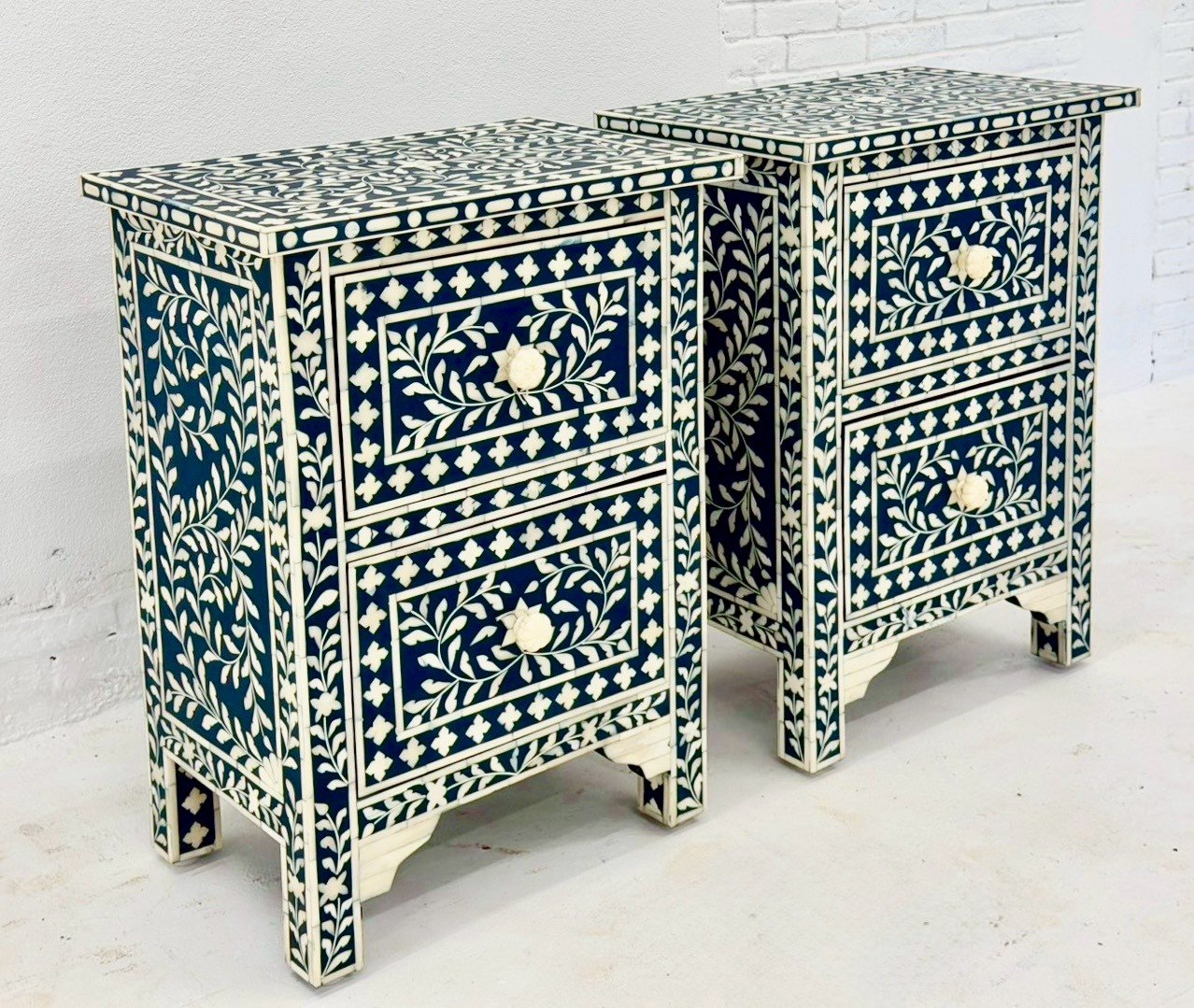  wood bedside