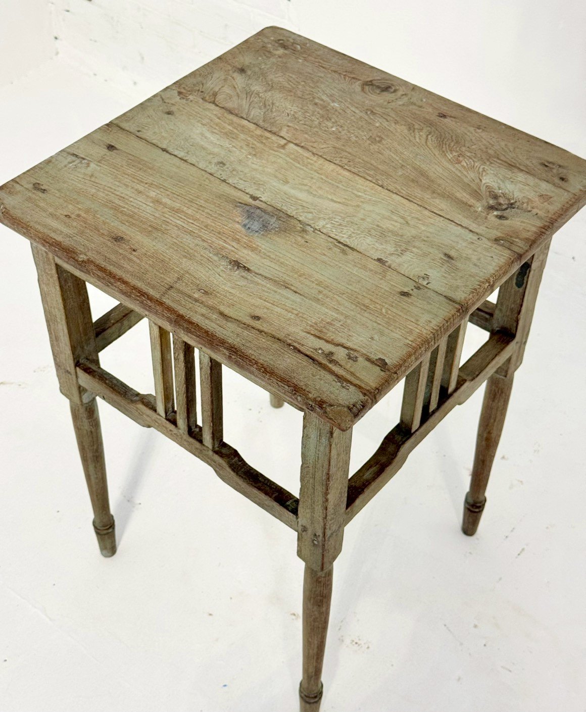 wood compact  side tables