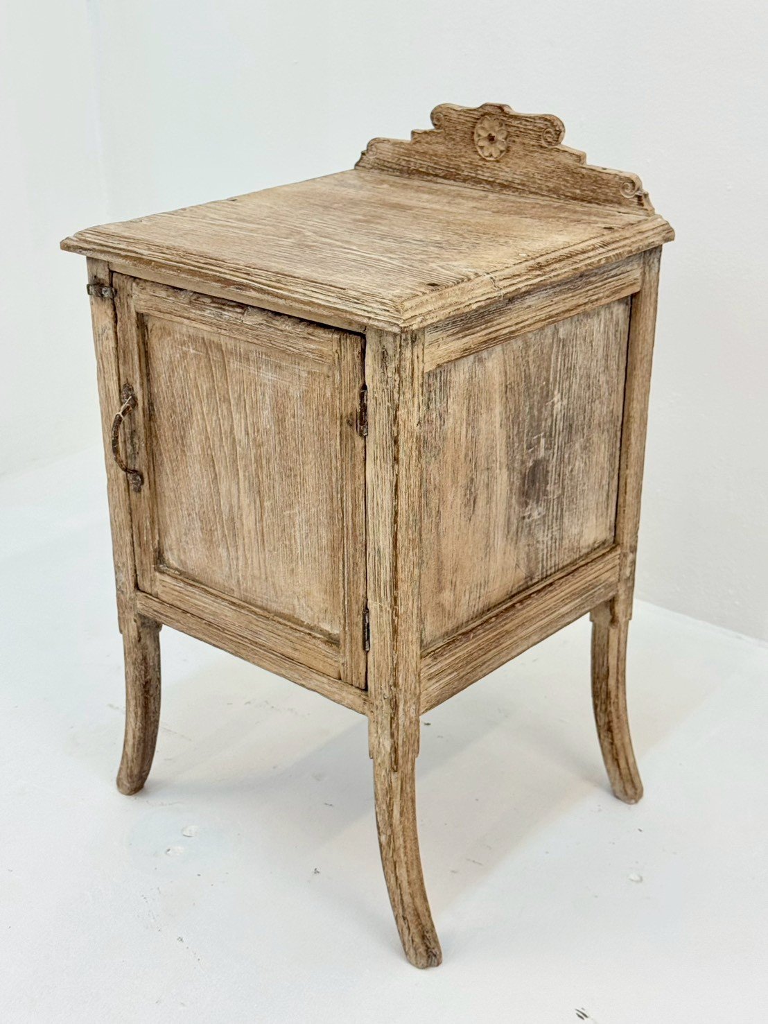 wooden bedside