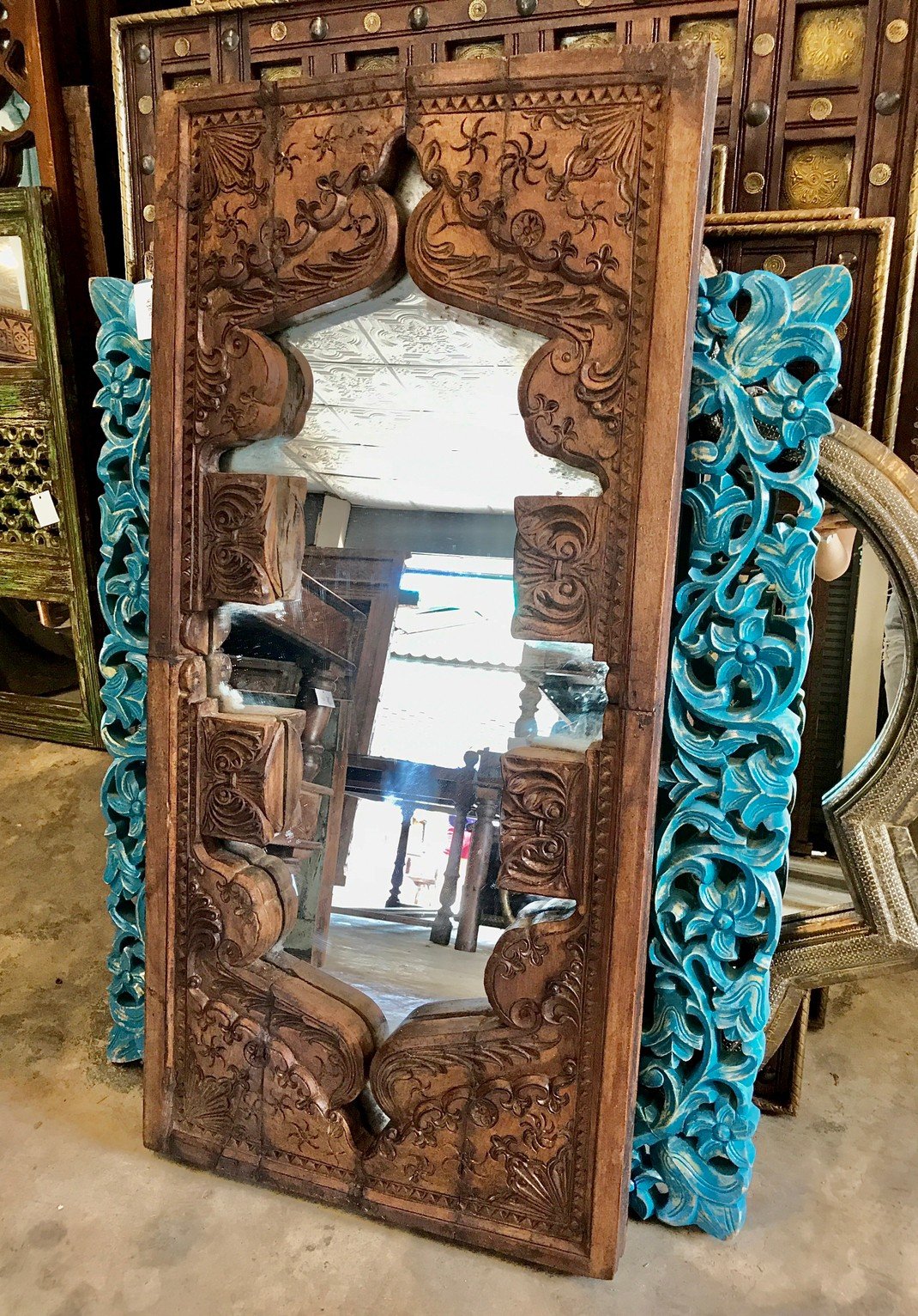 wooden carved frames