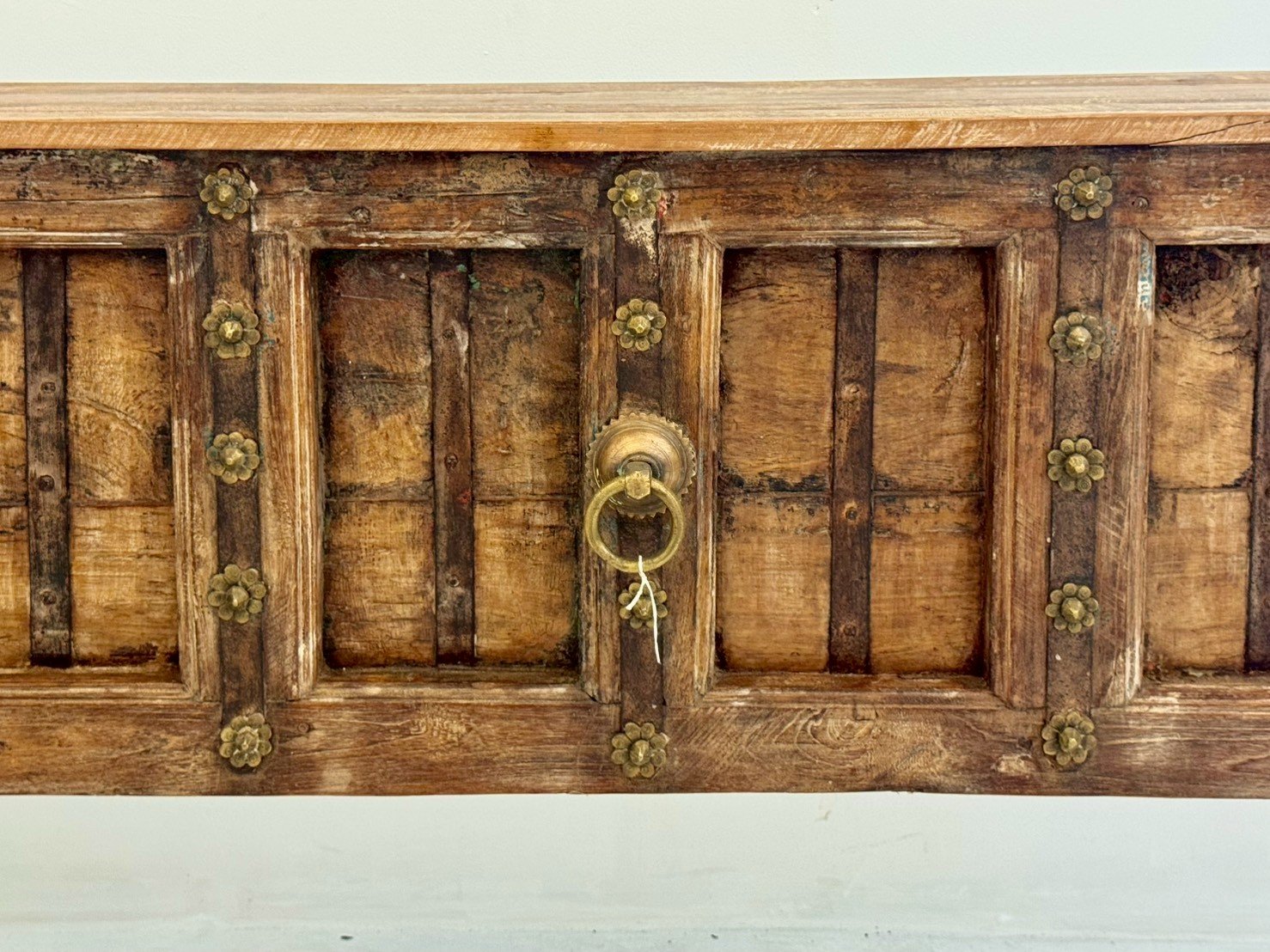 wooden console table