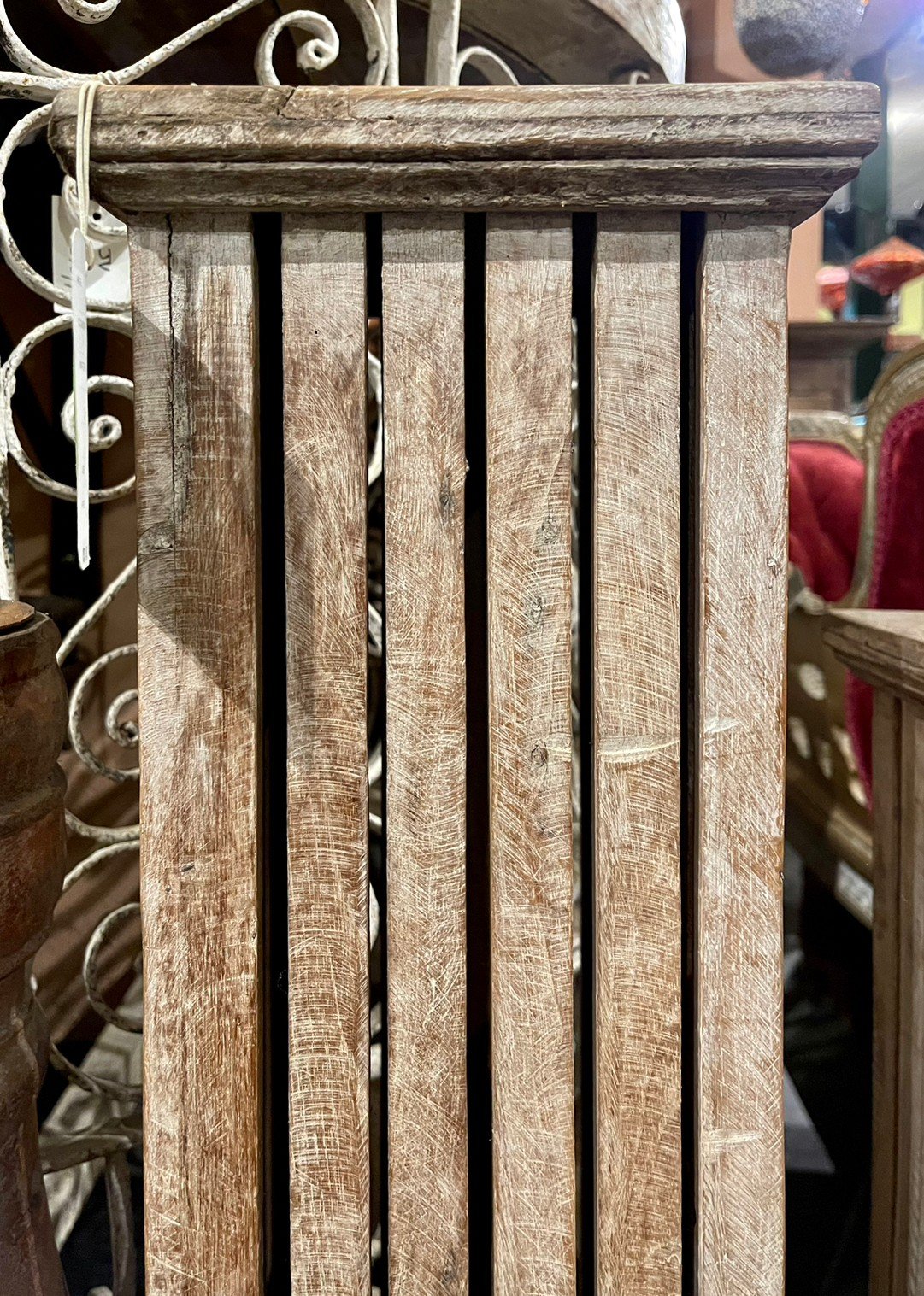 wooden display stands