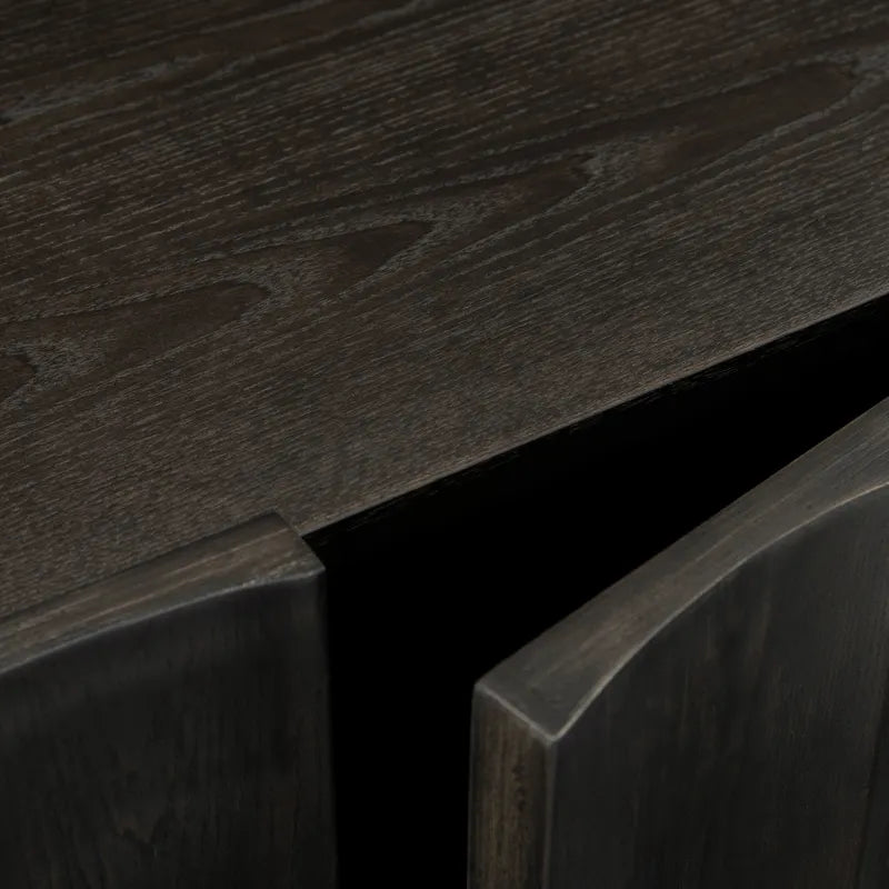 wooden storage cabinet