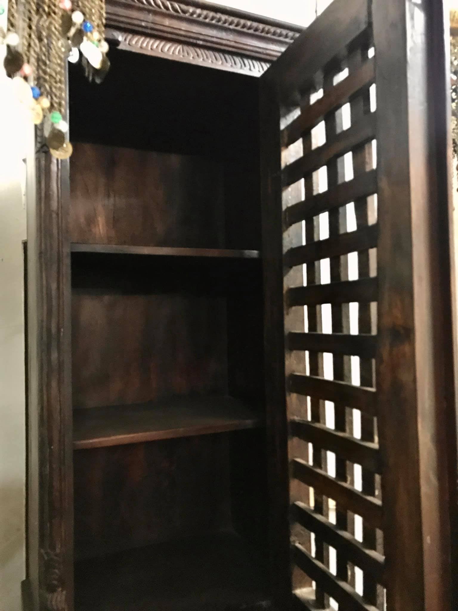 wooden tall cabinet
