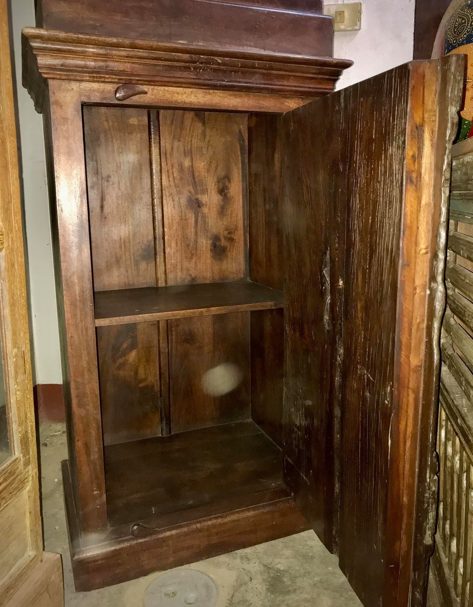 wooden tall cabinets