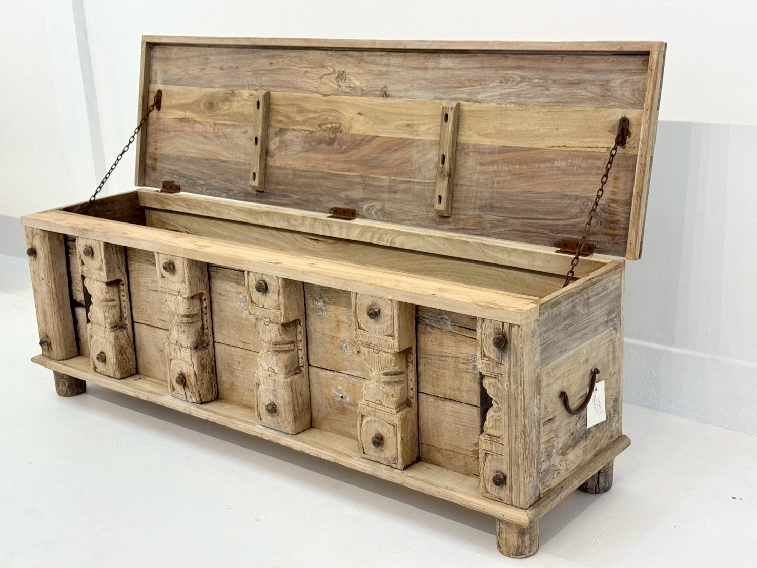 wooden trunk